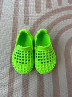 Kids Lusso Cloud Volley Green Slip Ons